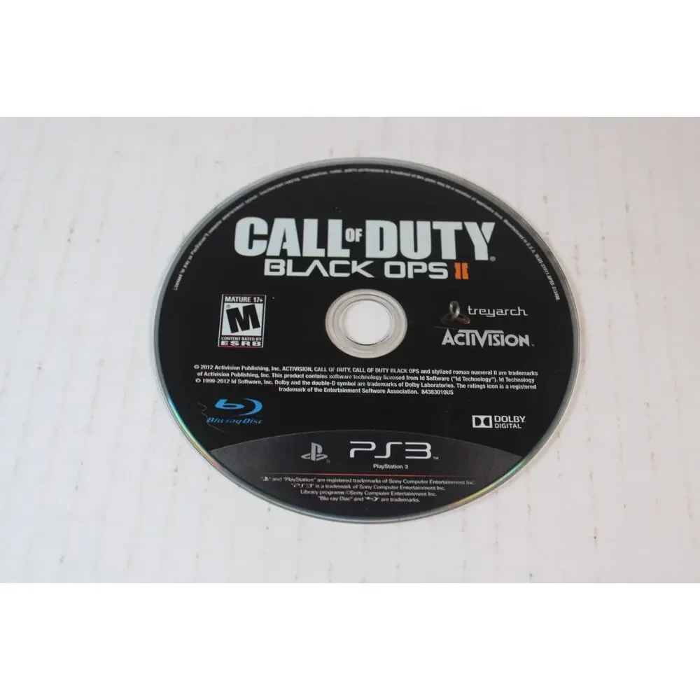 Call of Duty Black Ops II (Sony PlayStation 3, PS3) Authentic, Disc Only, tested